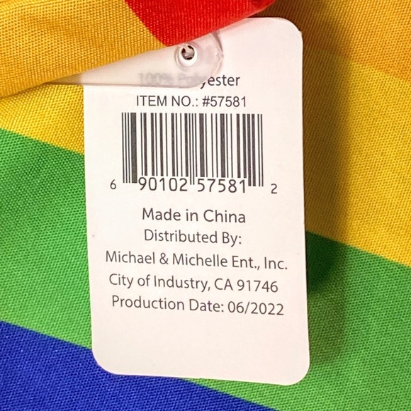 NWT Rainbow Pride Bandanna - Picture 5 of 6